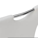 Sedia in Similpelle 42,5x49,5x98cm TFT Bianca Cromo