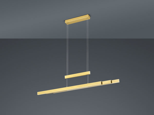 acquista LED-Stehleuchte für den Innenbereich aus mattem Nickelmetall