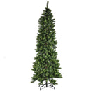 Albero di Natale Artificiale cm Ø37xh240 con 1028 rami monte amiata slim verde
