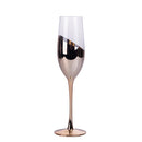 Set 4 Bicchieri da Champagne Chic Flûte in Vetro VdE Tivoli 1996 4 Colori Differenti