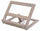 Klappbares Rednerpult 27 x 33 x 21 cm aus hellgrauem Holz
