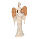 Portacandele metallo angelo 1p cm 18,5x6,5xh38