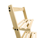 Scaffale Libreria a Scala 4 Ripiani in Legno