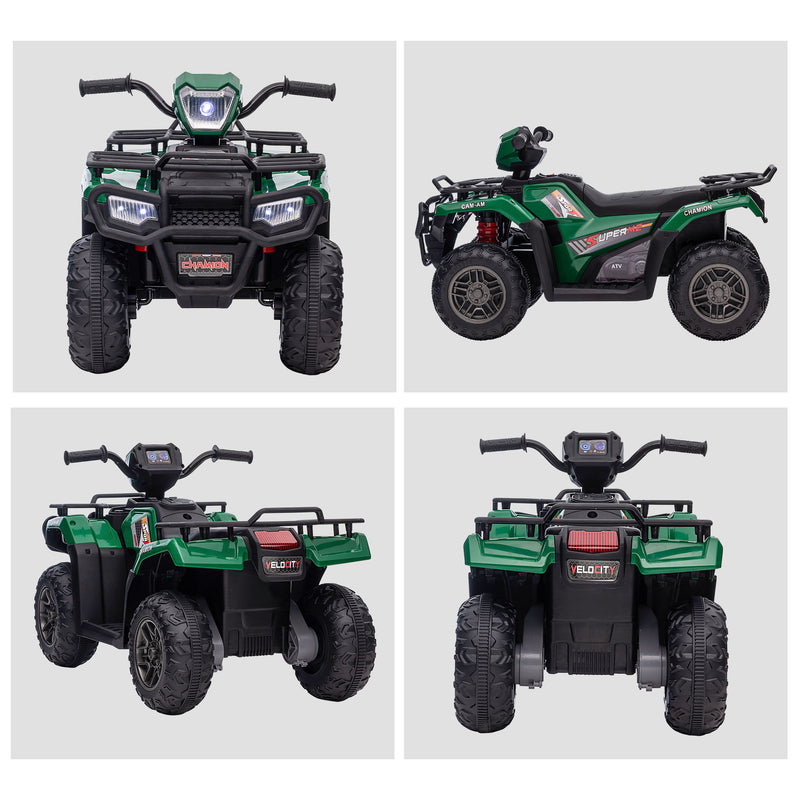 Quad Elettrico per Bambini 12V Verde