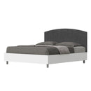 Letto Matrimoniale Antilia Grigio Varie Misure