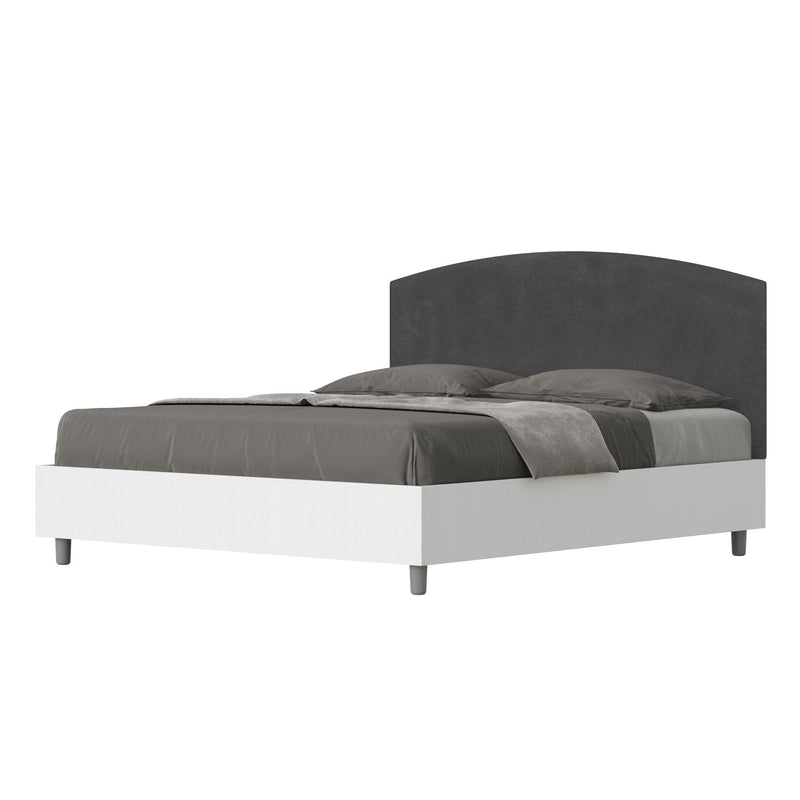 Letto Matrimoniale Antilia Grigio Varie Misure