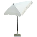 Ombrellone da Giardino 210x130 cm Palo Ø27 mm in Acciaio Maffei Novara Grigio