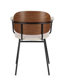 Set 2 Sedie 57x60x80 cm Sienna in Tessuto Beige