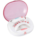 Set Fresa Lima Elettrica Manicure Pedicure + Asciuga Smalto Unghie a Batteria Grundig