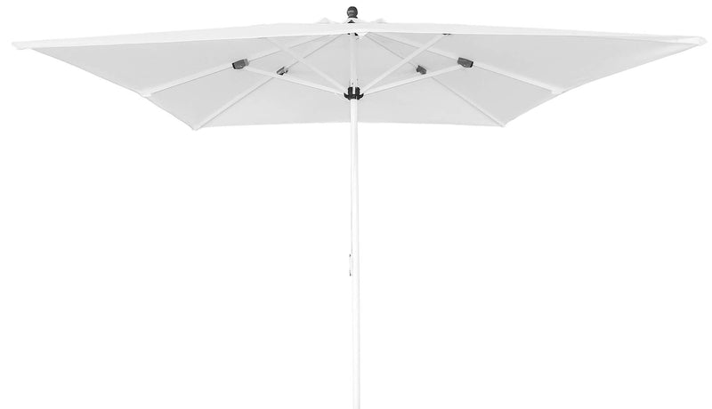 Ombrellone da Giardino 3x3 m Palo Ø48 mm in Alluminio e Poliestere Bianco