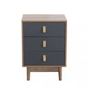 Mobiletto Norbert 45x39x63 h cm in Legno Grigio