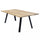 Nevis Tisch 200x100x74 h cm in Anthrazitholz