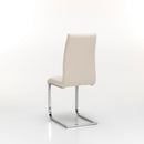 Sedia in Similpelle 41x52x104 cm TFT Comfort Crema