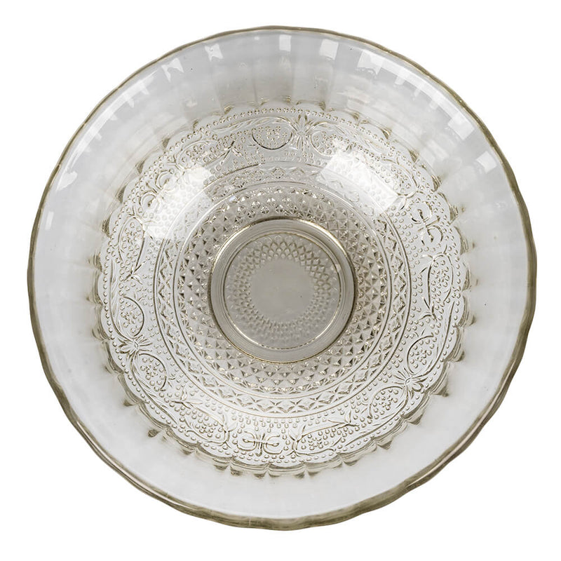 Set 6 Ciotole Ø13,4x5,5 cm  in Vetro VdE Tivoli 1996 Imperial Fumè