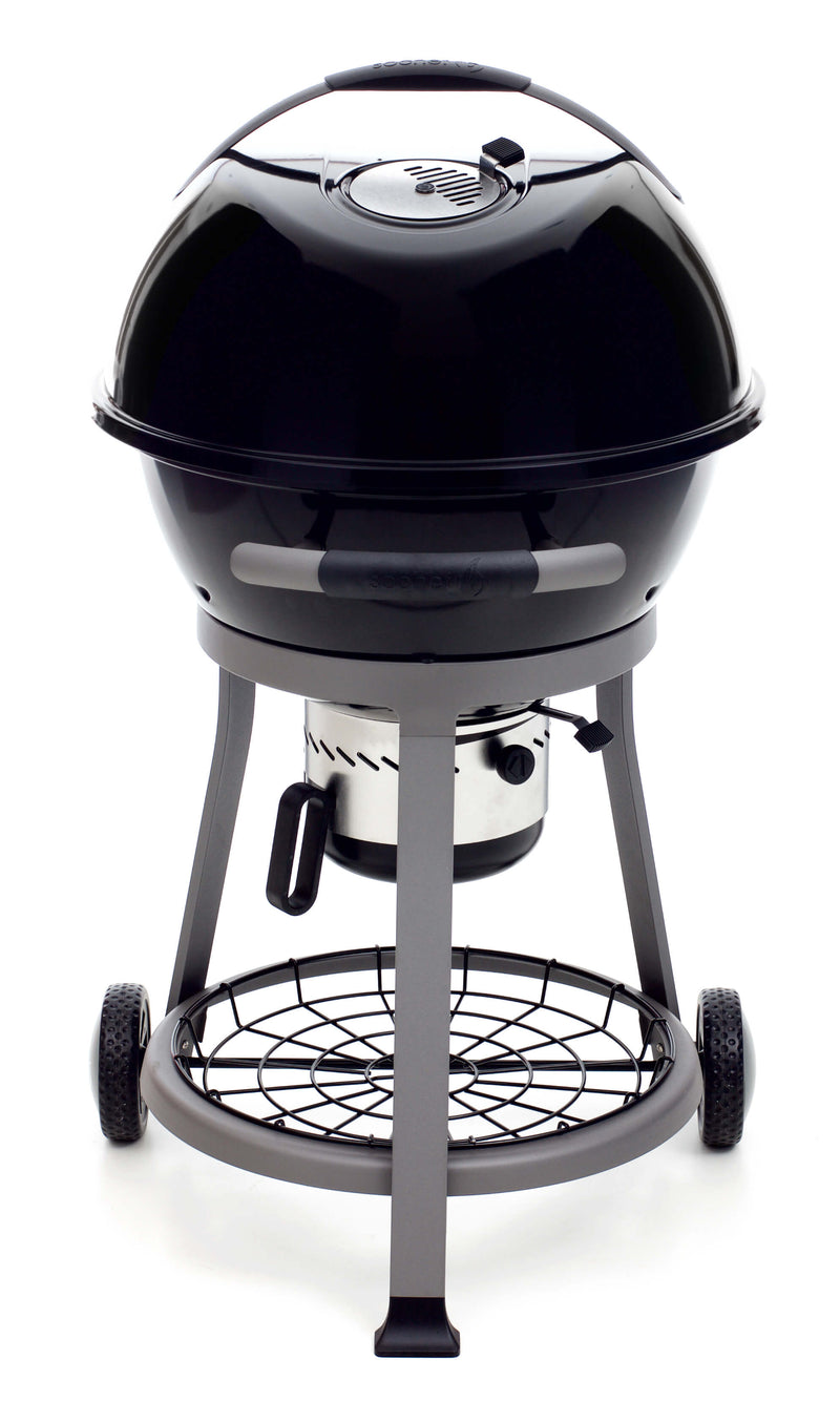 Barbecue a Carbone in Smalto Porcellanato Sochef Grande Pupo Nero