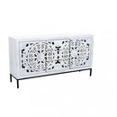 Mobile Cooper 150x40x80 h cm in Legno Marrone