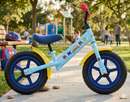 Balance Bike Bicicletta Senza Pedali per Bambini 12" Licenza Marvel Spidey Azzurro