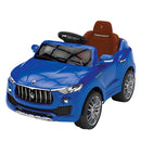 Macchina Elettrica per Bambini 12V con Licenza Maserati Levante Blu