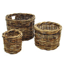 Set 3 portalegna alaska tonda gigante 