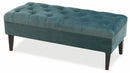 Panca Contenitore 121x51x47 cm in Velluto Soriani Verde