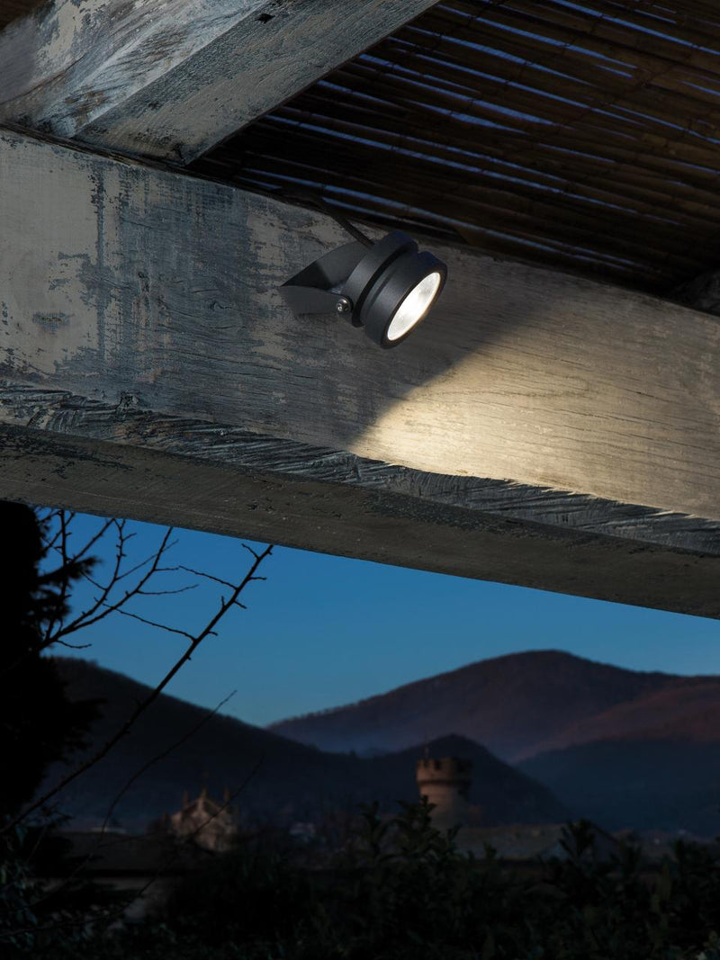 Faro Faretto da Esterno a LED 10W 4000K Sovil Nero