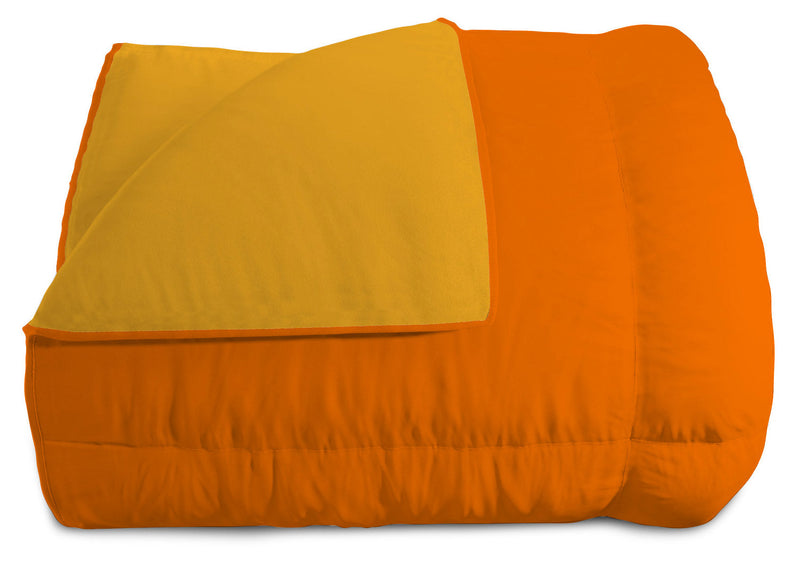 Trapunta Invernale Doubleface 300gr Arancio\/Giallo