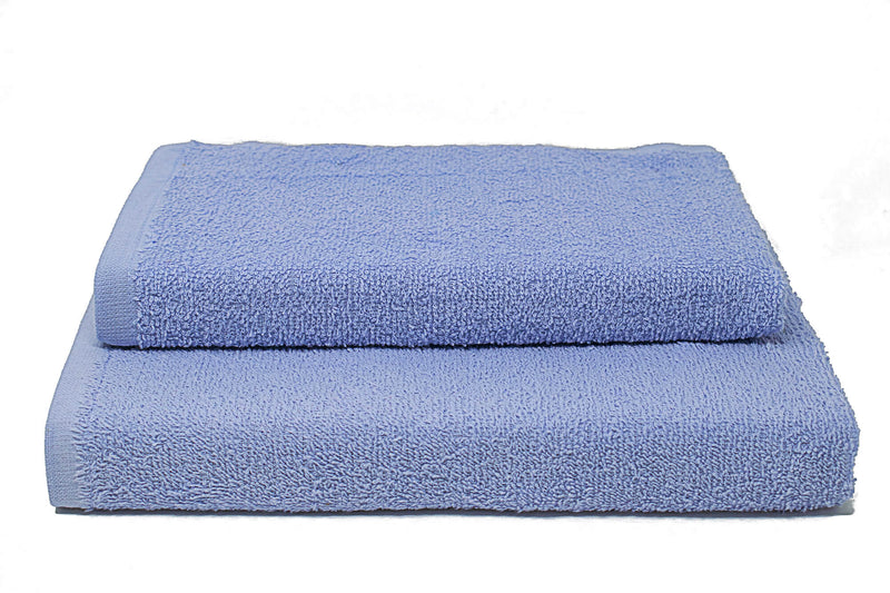 Set Spugna Asciugamani Ospite + Salvietta Erika Lilla