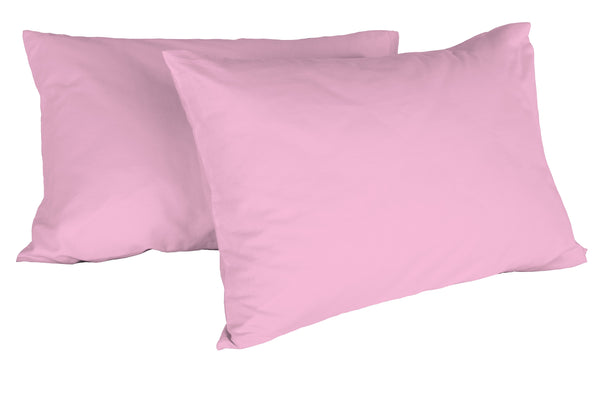 acquista Ein Paar einfache rosa Kissenbezüge