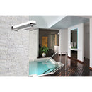 Braccio Doccia Bagno con Soffione in Acciaio Ama Luxury Demetra