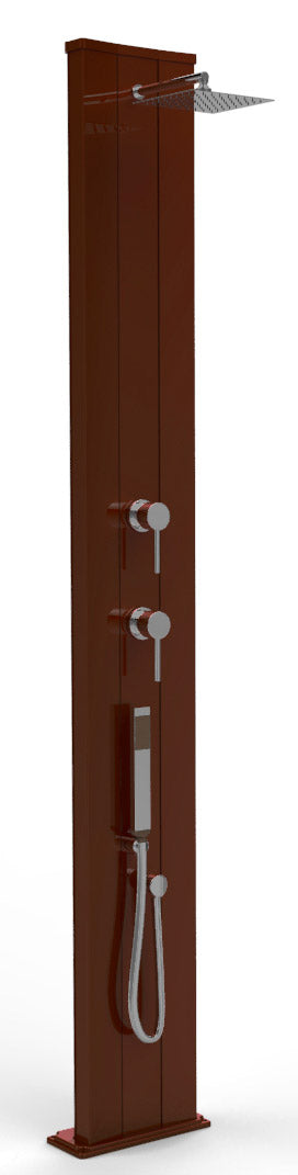 Doccia Solare da Esterno Giardino 40L Miscelatore e Doccetta Mobile Arkema Dada S Oro Van Gogh online