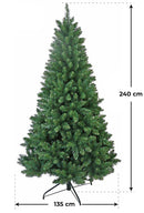 Albero di Natale Artificiale Verde Varie Misure
