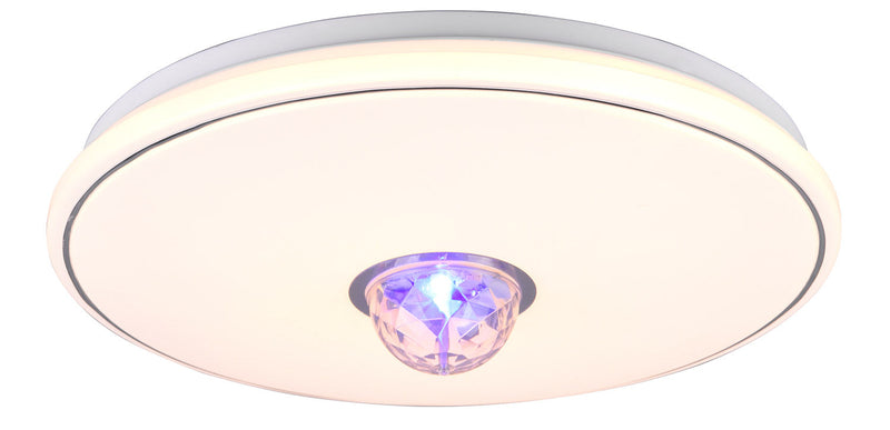 Plafoniera da Interno a LED in Plastica Bianco