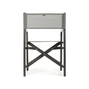 Sedia Pieghevole Regista 53x55x85 cm in Alluminio Revo Grigia