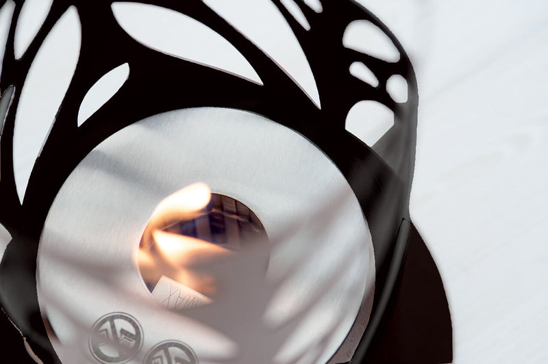 Camino a Bioetanolo da Tavolo Ø15x30,5cm Karlsen Elba Marrone