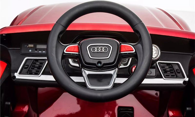 Macchina Elettrica per Bambini 12V con Licenza Audi Q5 Bianca