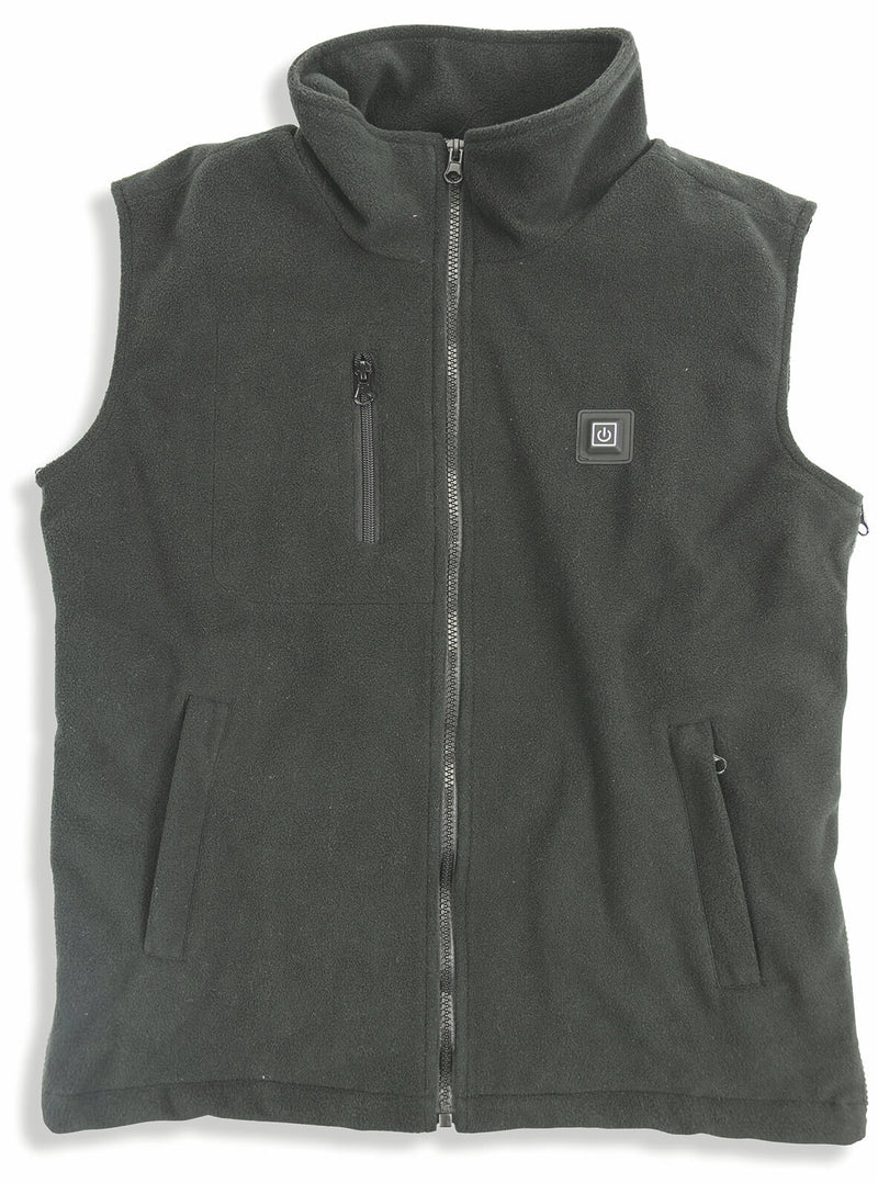 Gilet Riscaldante Unisex 3 Temperature con Powerbank Everest Nero Varie Taglie