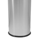 Cestino Gettacarte Posacenere Ø24,7 cm in Acciaio 10L per Interno Esterno