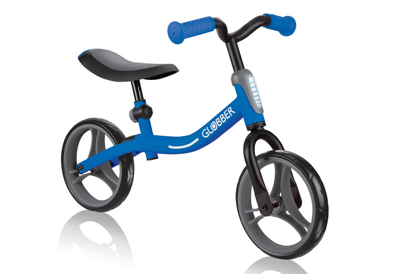 Bicicletta Pedagogica per Bambini 10" Senza Pedali Globber Go Bike Blu