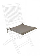 Cuscino Poly180 Choco Seduta Quadrata in Tessuto per Esterno