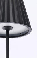 Lampada  da Tavolo Ø12,5x36 cm in Metallo Artika Nera
