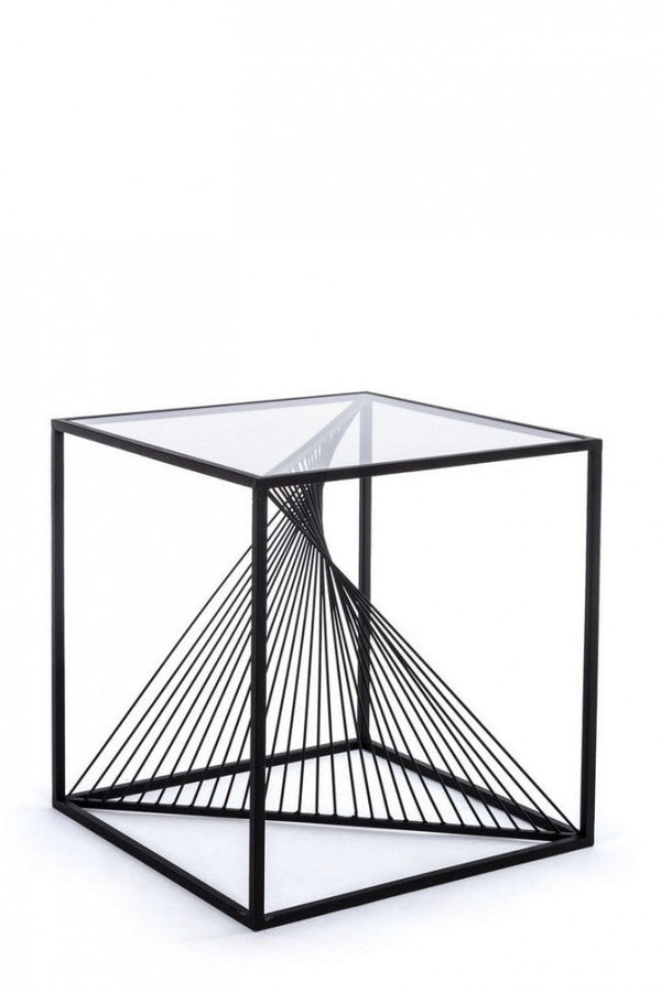 acquista Espiral Couchtisch 48x48 aus Metall