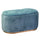 Pouf Contenitore 82x42xh41 cm in Tessuto Velluto Verde Salvia