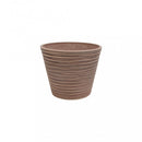 Vaso Medio Camelia Ø35x33 cm in Fibra sintetica Taupe