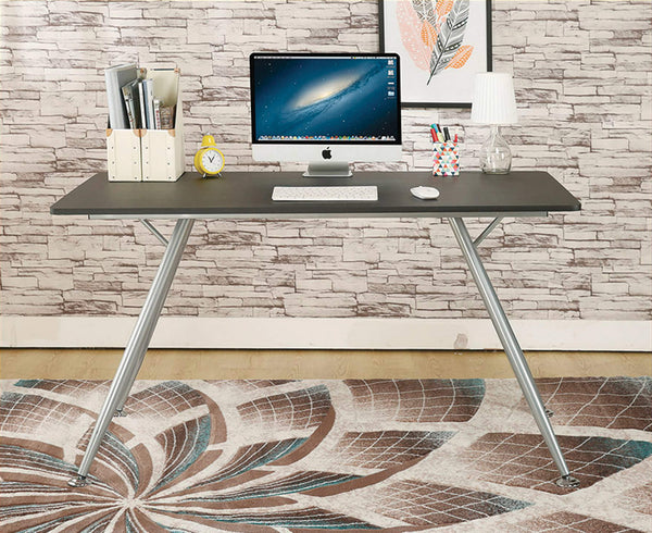 Schreibtischplatte aus Metall in Fumer 512 Black Melamin online