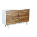 Mobile Baldric 146x45x90 h cm in Legno Bianco