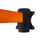 Wandvorhang 3 Meter 6x12,5 cm Orange Band