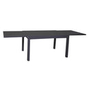 Tavolo Allungabile da Giardino 105/210x75xh75 cm in Alluminio Cleveland Antracite