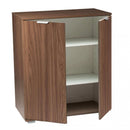 Mobiletto 2 Ante 75x38x85 h cm in Truciolare bilaminato Noce