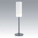 Piantana Lampada Grande a Cilindro Colore Alluminio per Esterno Linea Lounge Livos