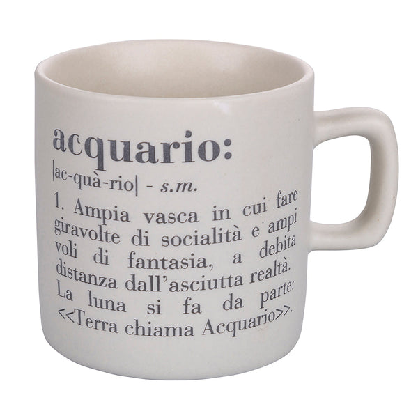 online Zodiaco Kaffeetasse "Aquarium" Ø6x6,5 cm in Bone China Villa D'este Home Tivoli White